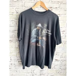 Vintage Randy Travis Fader Tour Single Stitch Shirt Size Large 21x29